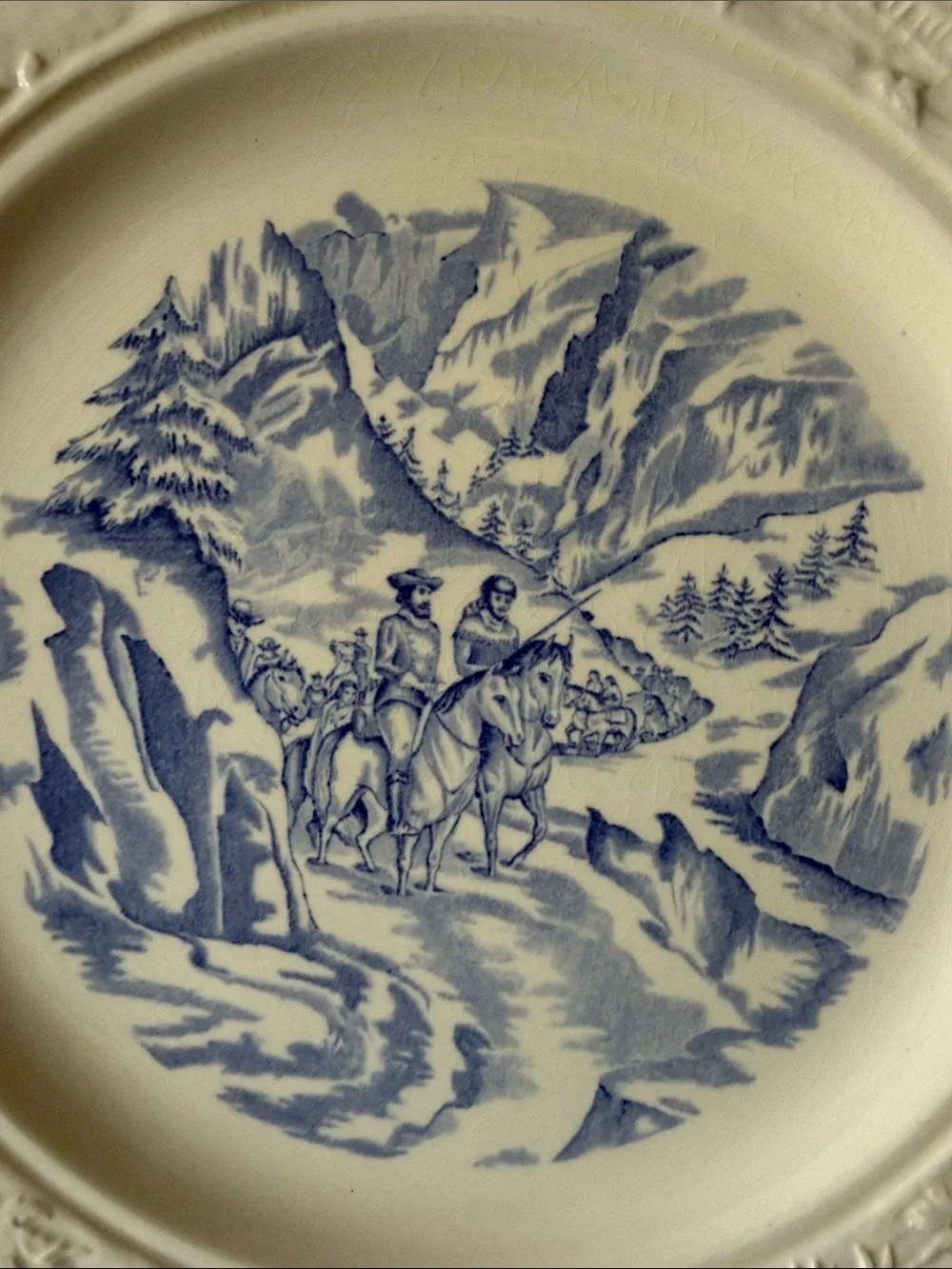 VTG Wedgwood CA 1st Edition Fremont Crosses the Sierra Baker Bros 1939